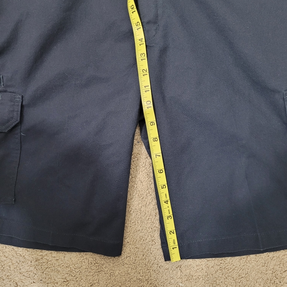 Mens Dickies Flex Navy Blue Cargo Shorts Size 38 - Picture 8 of 8
